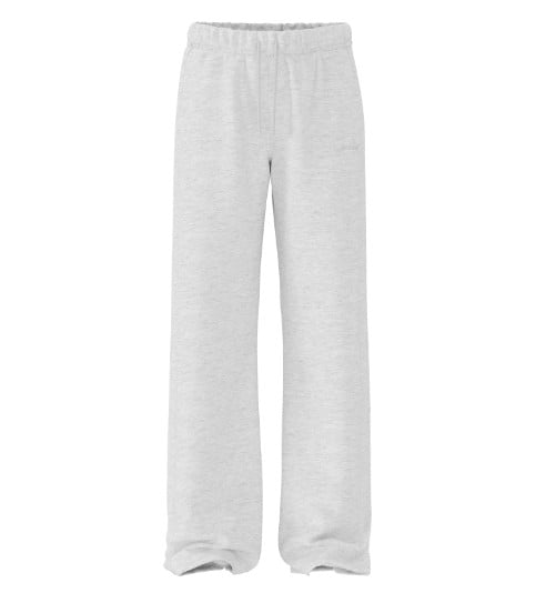 Light grey sweatpants.